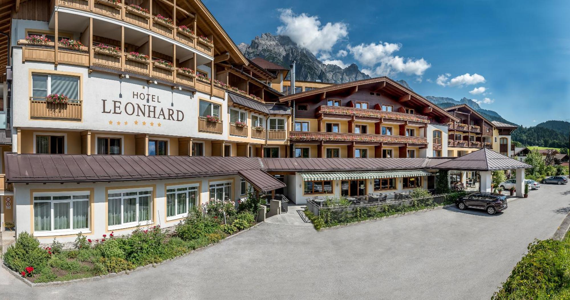 Hotel Leonhard Leogang Exteriér fotografie