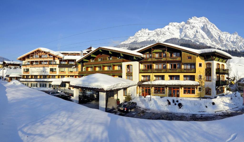 Hotel Leonhard Leogang Exteriér fotografie