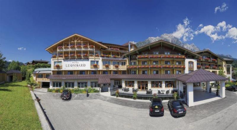 Hotel Leonhard Leogang Exteriér fotografie