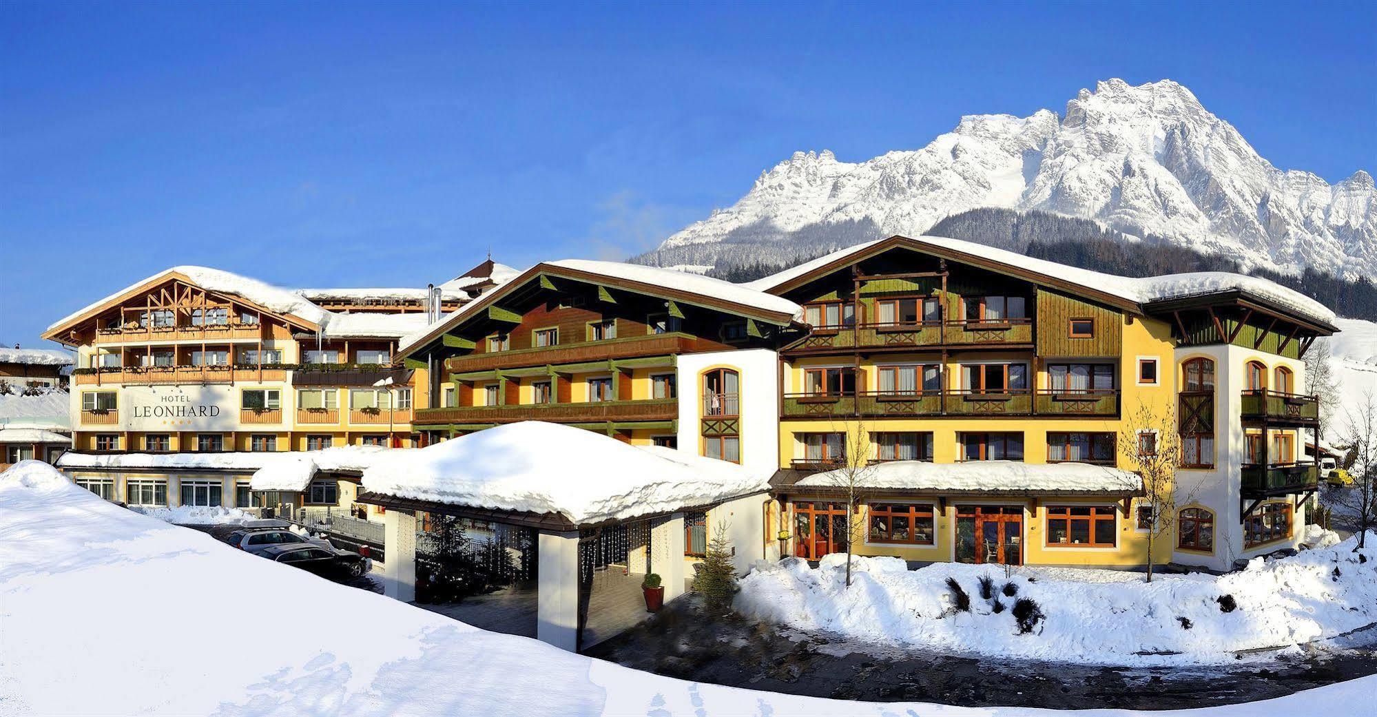 Hotel Leonhard Leogang Exteriér fotografie